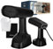 ZEEGMA FRISKEER Plancha Vapor Vertical 2 en 1 Portátil, Plancha Ropa Vertical de 1640 W, 380 ml Salida de Vapor 25 g/min Calentamiento Rápido Segura para Tejidos Planchado Vertical y Horizontal