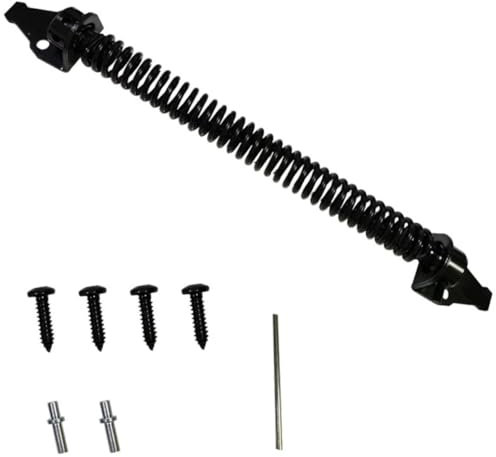 Chiudiporta automatico 1 set di ammortizzatori a molla for porte con chiusura automatica for serrature di cancelli, fermaporta for esterni, maniglie for porte