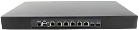 Firewall, VPN, 19 Inch 1U Rackmount, PFSense, OPNsense, Network Appliance, Z87 with I5 4430, RJ18, AES-NI, 6 x Lan, 2 x SFP+ 82599ES 10 Gigabit, Bypass, 2G RAM, 32G SSD