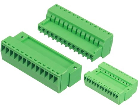 QUARKZMAN 2 Satz 13-Polig PCB-Klemmleiste 2.54mm 125V 4A für 26-18AWG Kabel | PCB-Schraubklemme Stecker und Steckdosen Kits Anschlussklemme Block