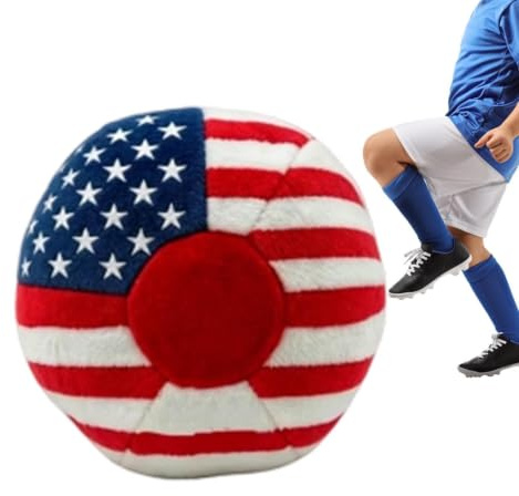 Patriotisk Footbag För Vuxna Andningsbara 4 Juli Sandpåsebollar | 250-års Bönpåse Sparksäck För Pojkar Flickor Nybörjare Tonåringar Träning Gruppspel Utomhussporter Fest Resa Trädgård