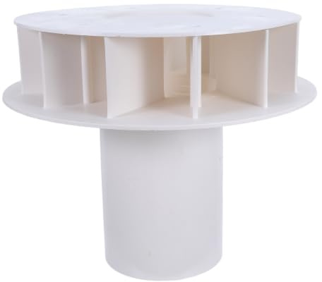 HAPINARY Pvc Regenwassersiphon Trichter für Dachrinnen mit Robuster Konstruktion und Wasserrückgewinnungsfunktion Weiß für Gewerbliche Nutzung und Bewässerung