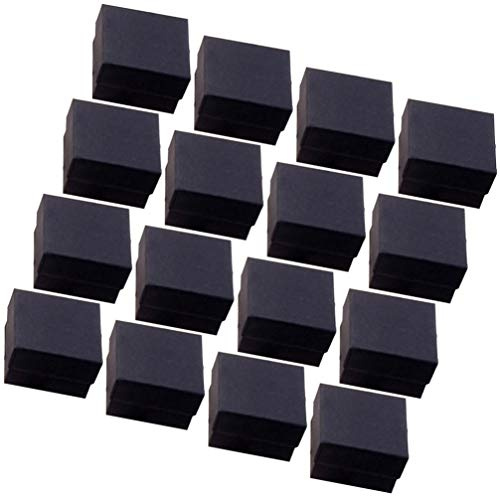 BESPORTBLE Anneaux Noirs Conteneur Noir 48Pcs Kraft Boîtes à Bijoux en Carton Kraft Collier Bracelet Boîte à Bijoux pour Les Bijoux Ensemble D' Affichage Et De Stockage Carton