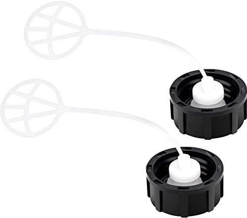 LUCKYKODOR 2 Stück Tankdeckel Benzindeckel Tankdeckel Fuel Cap Kettensäge Öltankdeckel für Benzintank Motorsense Heckenschere Freischneider Trimmer Rasenmäher Kettensägen