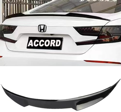MUCO Trunk Lid Rear Spoiler for Honda Accord 2018 19 20 21 22 2023 4 Door Sedan 10th Gen -JDM Akasaka Style Trunk Spoiler Wing