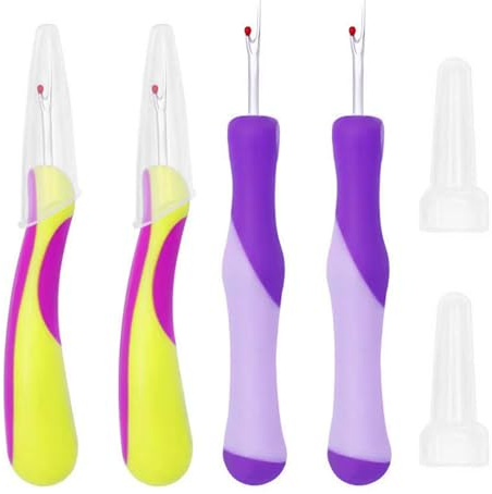 Descosedor De 4 Piezas, Descosedor De Mango, Descosedor De Costura, Removedor De Costura, Herramientas De Costura