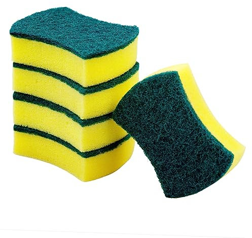 minkissy Multifunctional Cleaning Sponges 12pcs Scouring Pads Dishwasher Sponges