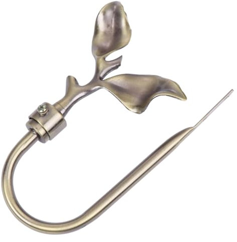 MUSISALY Vorhanghalter Vintage Metall Raffhalter Wandhaken Für Vorhänge Wohnzimmer Esszimmer Schlafzimmer