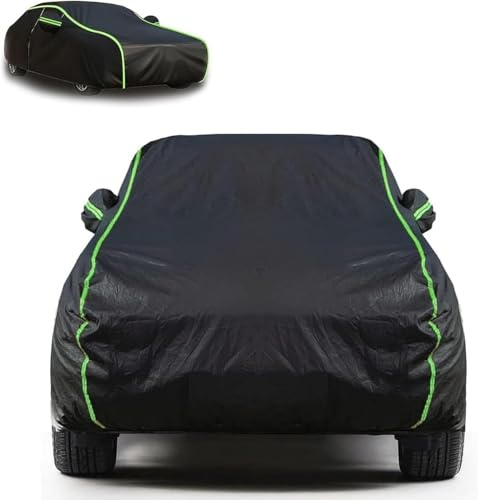 Car Cover For BMW 1 Serie M2, Car Cover Waterproof,All-Weather Rain Snow Wind Uv Breathable Anti-Scratch, With Zipper,LLBK6