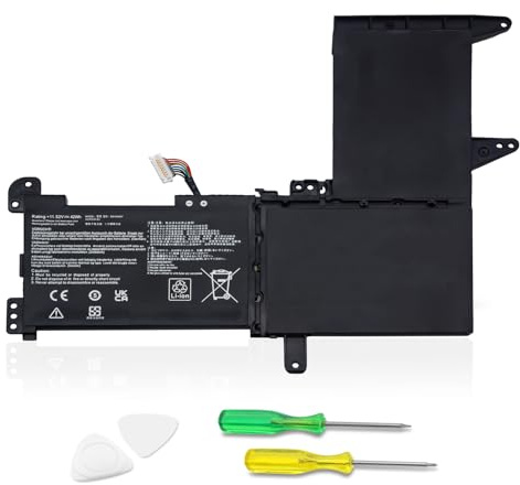 B31N1637 C31N1637 Laptop Akku Kompatibel mit ASUS VivoBook X510 X510U X510UQ X510UA X510UAR X510UF S15 S510U S510UF S510UQ S510UN S510UR S510UA F510 F510U F510UA F510QA B31B12H B31BI9H