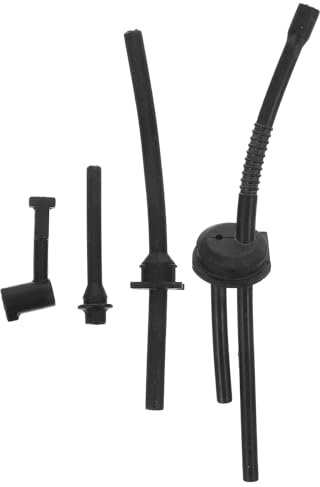 Hohopeti Pompe à Huile pour Tronçonneuse Modèle 2500, Kit de Remplacement Complet Conduite de Carburant, Compatible Scie Chaîne, Accessoires de Rechange pour Entretien et Réparation