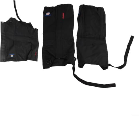 Accarugty Polainas antimordeduras de serpiente, para senderismo al aire libre, protectores de piernas Oxford 600D, impermeables, a prueba de nieve, arena, con liberación rápida, para camping