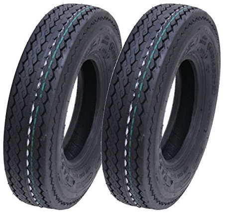 Parnells 4.80/4.00-8 6ply Pneu remorque Wanda 340kg Pneu 400x8 - Lot de 2