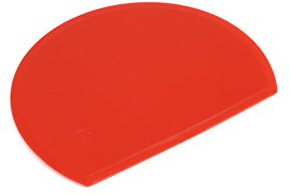 Limpiado Schaber Schlesinger Teischaber Sichelform HACCP IFS Lebensmittelecht aus Polypropylen 120°C Hitzebeständig in 11 Farben (160 x 128 x 1,65 mm)
