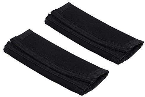 2pcs Child Pushchair Handle Grip, Black Child Baby Handle Cover for Pram Pushchair Stroller