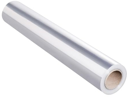 Papel Celofán Transparente Rollo para Envolver Cestas de, Papel de, de Flores, de Cristal Longitud después de doblar por la mitad 40 cm * 30