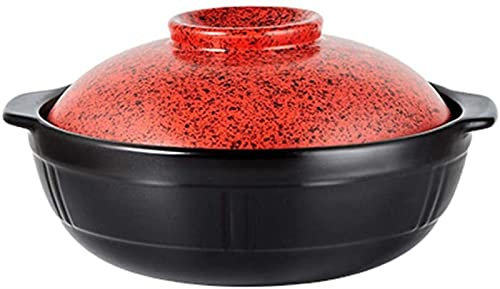 Pentola per Zuppa Casseruola for stufato for uso domestico Pot fornello a gas stufato for stufato pentola Pot Pot Pot Pot Pot Pot Pot Pot Fornello di riso resistente al calore Asciutto 900 gradi Casse
