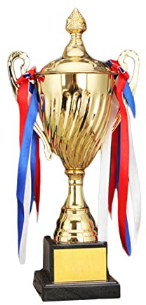 Ronyme o Trofeo Ricompense Trofeo Grande Coppa Trofeo in Metallo Ricordo per celebrativo Concorso di Calcio Calcio Baseball