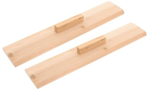 STOBAZA 2stücke Holz Faltbrett Für Quilt Falten Quilt Hilfsmittel Mit Griff Einfache Struktur Für Heimgebrauch Und Schlafzimmerzubehör