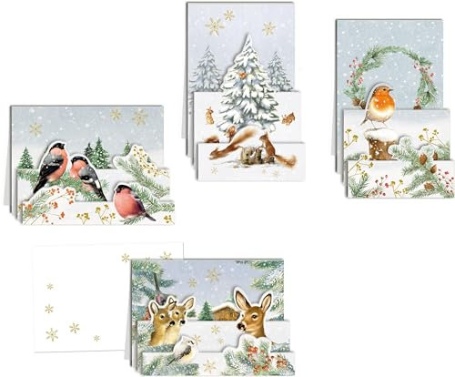 Mini-Adventskalender – Marjoleins Wintergrüße (Pop-up): Der Preis gilt pro Stück - Motiv nicht frei wählbar