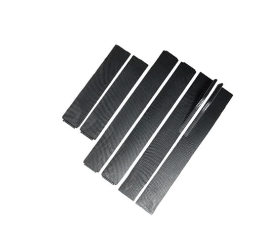 Seitenschweller Universelle Auto-Seitenschweller-Verlängerung, Schwellerlippe Für VW Für Golf MK5 MK6 MK7 CC Für Passat Für Jetta Für Polo Für Scirocco Winglet Diffuser(2.2m Carbon Fiber)