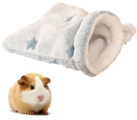 DONGKER Letto per Criceti, Sacco a Pelo per Piccoli Animali Inverno, Casa Caldo e Morbido per Criceto, Porcellini India, Zucchero, Satti, Scoiattolo