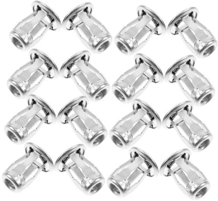 Mobestech 25stücke Teiliges Aus Petal Nuts Gewindeeinsätzen Für Möbel Und Maschinen Installieren Langlebig Und Stabil