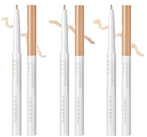 SMXTJBAI Crayon Anti-cernes Multifonction 2025 Waterproof à couvrance Totale Crayon Anti-cernes de beauté Crayon Anti-cernes pour Les Yeux pour Les cernes Affiner la Forme des Sourcils