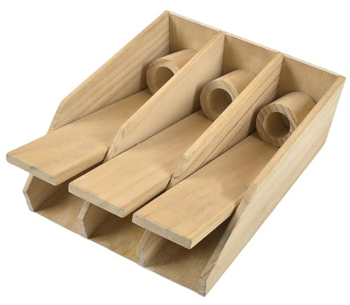 Dog Treat Dispenser Toy, Piano Puzzle Feeder, Wooden Slow Feeding Design, Interactive Food Leaking Game, Ideal for Puppies, Indoor Play, Teeth Cleaning, 8.66x10.63x3.94 inches