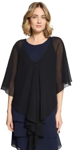 Vera Mont Damen Chiffonstola mit Volant