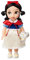 Disney Store Schneewittchen aus der Animator Collection, 39 cm / 15, echt wirkendes Haar und Outfit, mit Vogel-Plüschtier aus Satin, Sammelpuppe geeignet für Kinder ab 3 Jahren