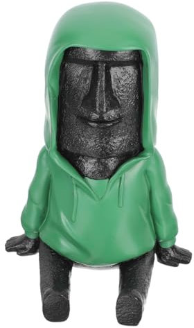 YARNOW Easter Statue Aus Resin Kreative Gartenfigur Nordischer Stil Langlebige Dekoration Für Wohnräume Und Schreibtisch Gemütliches Für Ihr Zuhause