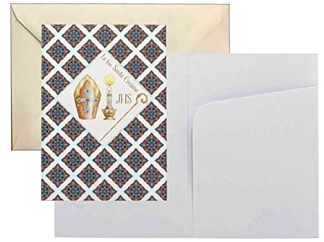 ICELAND Biglietto auguri comunione 16.5x12cm (Cresima 02)
