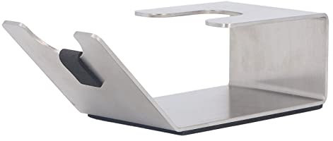 Support de Porte-Filtre à Café en Acier Inoxydable, Station d'Organisation pour Expresso, Support sans Fond pour Accessoires de Café