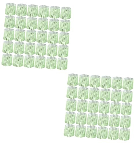 LIFKOME 60piezas Aro De Servilleta Elegante con De Rhinestones para Decoración De Bodas y Fiestas Verde