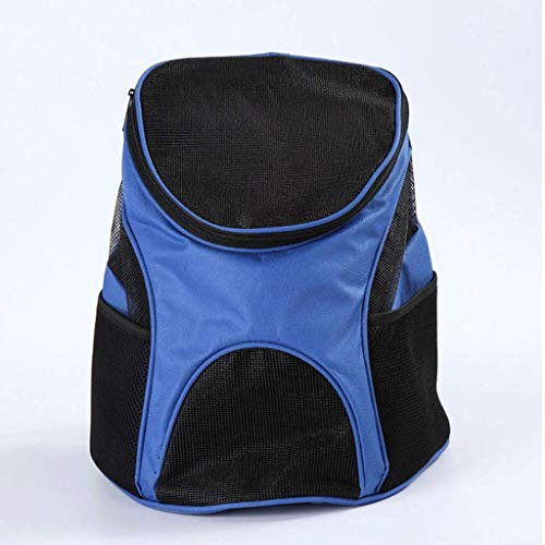 Windmilne Reise-Rucksack für Haustiere, atmungsaktiv, tragbar, kleine Hundetasche für unterwegs, Schulter-Brusttasche, Hundetasche (Argento)