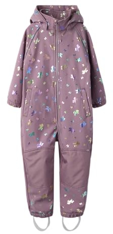 Nmfalfa08 Softshell Suit Foil 1Fo Noos, Druva shake, 86