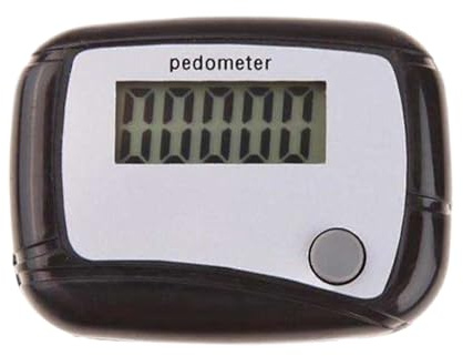 Pedometer for Walking - Mile Counter for Walking | Digital LCD Pedometer Daily Target Monitor for Running Sports Swimming Senior Hiking Travel Outdoor Adventures Indoor