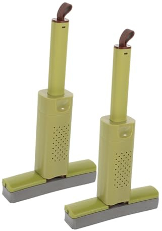FOMIYES 2pièces Serpillière à Franges Mini Balai De Nettoyage pour Maison Bureau Voiture Sols Vitres