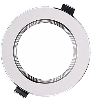 IUokLU Foco LED Empotrado Apto para dormitorios Salones y baños Panel acrílico de Aluminio de 3 W y 120 LM diámetro de 98 mm Foco Reflector de Alta luminosidad.,Luz Neutra_15W
