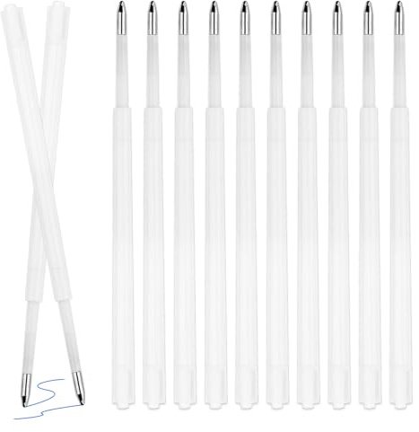 50 Stück Kugelschreiberminen 1,0mm - Ersatzminen für Standard-Kugelschreiber | Schnell trocknend & Verschleißfest - Büro, Schule, Homeoffice (Blau)