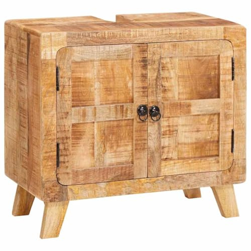 Frdhee Lavandino, Mobili da bagno, Lavabo, Bagno Armadio con Mensola con Stoccaggio con Porta Per Bagni, Appartamenti, Stile Moderno