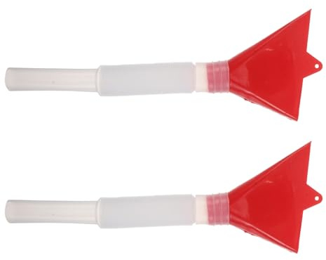 Hoement Set 2 Tubi per Seminatrice Mais e Grano Imbuto Accessori Multiuso per Piantare Fiori Ortaggi e Alberi Attrezzi da Giardinaggio per Semina Uniforme e Flusso Ottimizzato