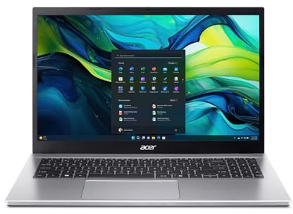 Acer Aspire Go 15 I PC Portable 15.6 FHD I AMD Ryzen 7 5825U I 16Go RAM I 512Go SSD I Windows 11 Home I Argent I Clavier FR AZERTY I AG15-42P-R4MH