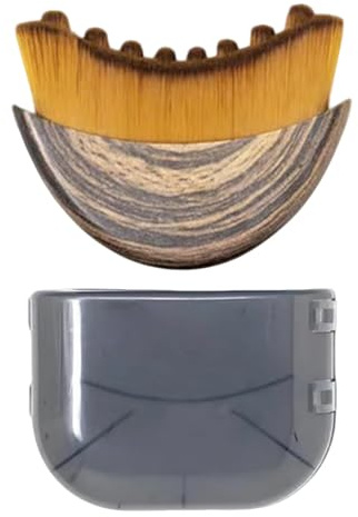 Brosse de contour lymphatique pour le visage - Brosse sèche - Outil de massage facial - Massage lymphatique - Pour rafraîchir la peau au quotidien