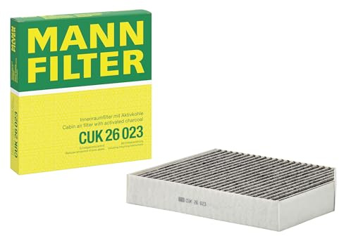 MANN-FILTER CUK 26 023 Filtro aria cabina - Filtro Antipolline con Carbonio attivato - per Autovetture + veicoli commeriali