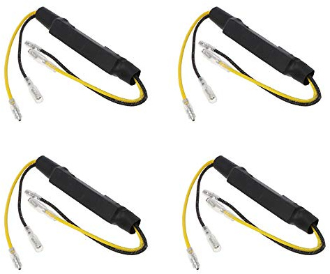 ETOPARS 4 X 12V 21W Widerstand Leistungswiderstand Lastwiderstand Motorrad Blinker Indikator Ladewiderstand Blinker Fix Fehler