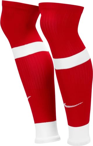 Nike Unisex Erwachsene MatchFit Stutzen, University Red/White, L/XL
