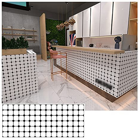 XiinxiGo 3D Selbstklebende Wandfliesen Aufkleber, Peel und Stick Umweltfreundlich Polypropylen Tapete Anti Mold Badezimmer Esszimmer Küche Hotel Dekoration,Stil 8,20Stück(20 * 20 cm)