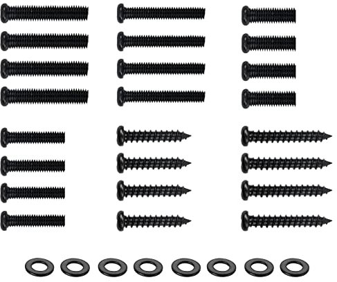 TV Stand Screws and Washers for All TV Stand Legs Screws Kit for TCL Hisense Samsung LG Vizio JVC Onn Sony Toshiba Insignia Westinghouse Philips Sharp Roku TV Legs Universal TV Stand Screws